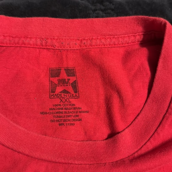 USMC red T-shirt, size XXL. - Picture 3 of 4